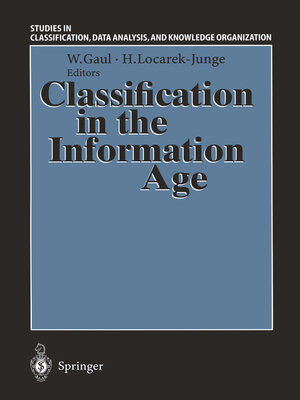cover image of Classification in the Information Age